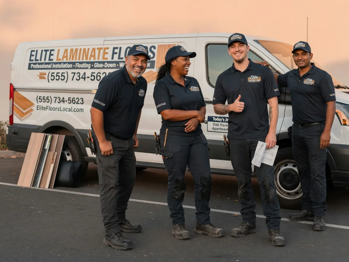 Laminate flooring installation company in Kiefer, OK